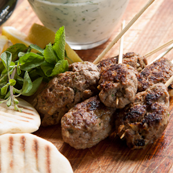 Lamb Kofta with Herbed Tzatziki