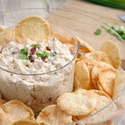 Roasted Onion and Bacon Dip