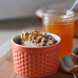 Peach Baked Oatmeal