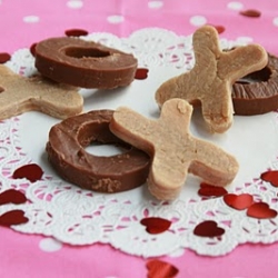 Valentines Fudge Bites