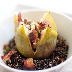 Quinoa with Figs and Goat Cheese