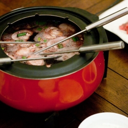 Fondue Coq au Vin