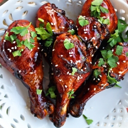 Sweet ‘n Sticky Baked Chicken