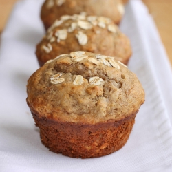 Banana Oat Muffins