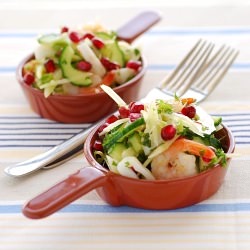 Fennel, Cucumber, Seafood Salad