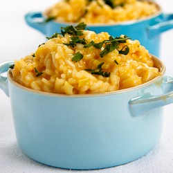 Cheesy Leek Risotto