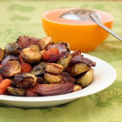 Pomegranate Roasted Vegetables