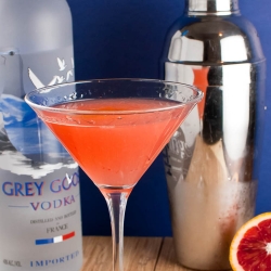 Blood Orange Vodka Martinis