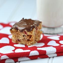 Nutella Peanut Butter Crispies