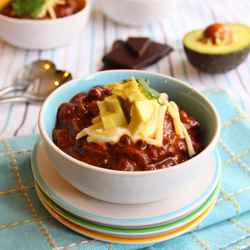 Vegetarian Black Bean Chilli