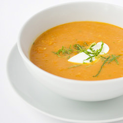 Thai Curry Carrot and Pumpkin Soup