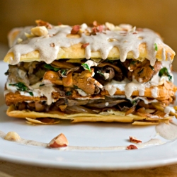 Mushroom Mille-feuille & Noisette