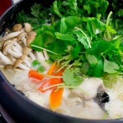 Monkfish Miso Nabe