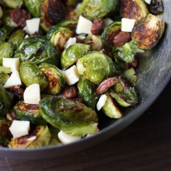 Roasted Brussels Sprouts Salad