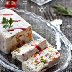 Cheese and Vegetables Terrine