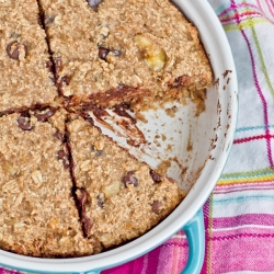 Rustic Chocolate Banana Cake