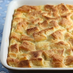 Creme Caramel Bread Pudding