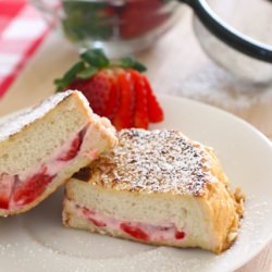 Strawberry Stuffed French Toast