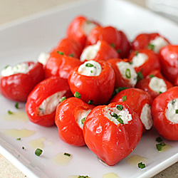 Stuffed Peppadew Peppers