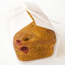 Pumpkin Cranberry Mini Loaves