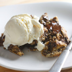 Chocolate Chip Skillet Cookie