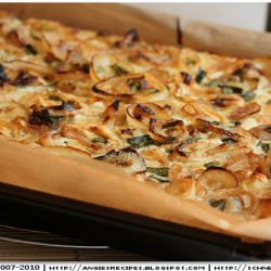 Zwiebelkuchen German Onion Tart