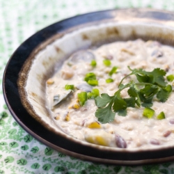 Tofu and Pinto White Chili