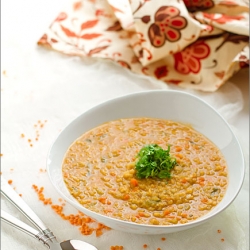 Cream of Red Lentil Soup