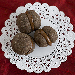 Chocolate Nutella Sandwich Cookies