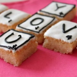 Shortbread Valentine Cookies