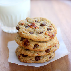 Candied Bacon Chocolate Chip Cookie