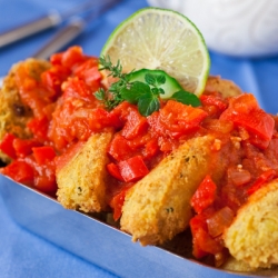 Yellow Lentil Fried Quenelles