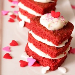 Red Velvet Cake Napoleons