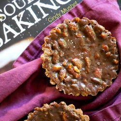 Caramel, Chocolate and Almond Tart