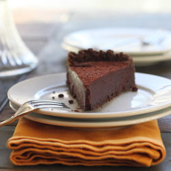 Dark Chocolate Truffle Tart