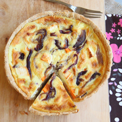 Eggless Quiche