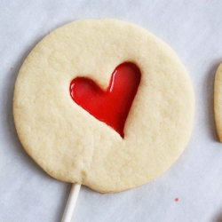 Stained Glass Cookies on a Stick