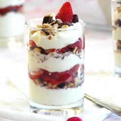 Strawberry Mascarpone Parfait