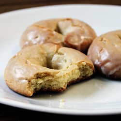 Lemon Wreath Cookies