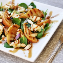 Pear and Spinach Salad