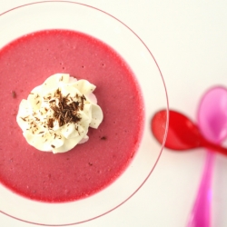 Strawberry Panna Cotta