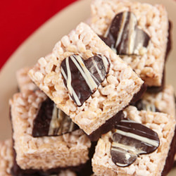 Bourbon Caramel Rice Crispy Treat