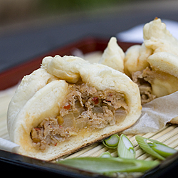 Japanese Steamed Pork Buns