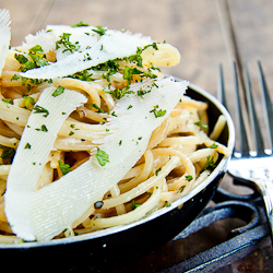 Spaghetti w/Lemon & Parmesan