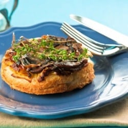 Mushroom & Leek Tarte Tatin