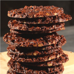 Cocoa Nib Florentines