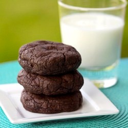 Double Dark Chocolate Chip Cookies