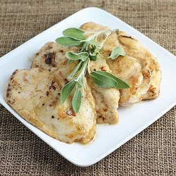 Sauteed Chicken with Sage