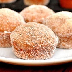 Chocolate Spice Donut Muffins