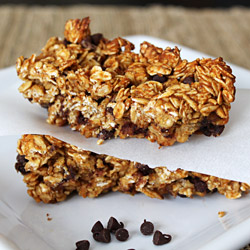 Pumpkin Chocolate Chip Granola Bars